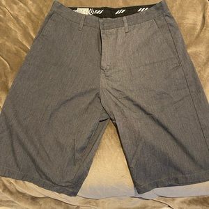 Men’s Grey Volcom shorts size 34.
